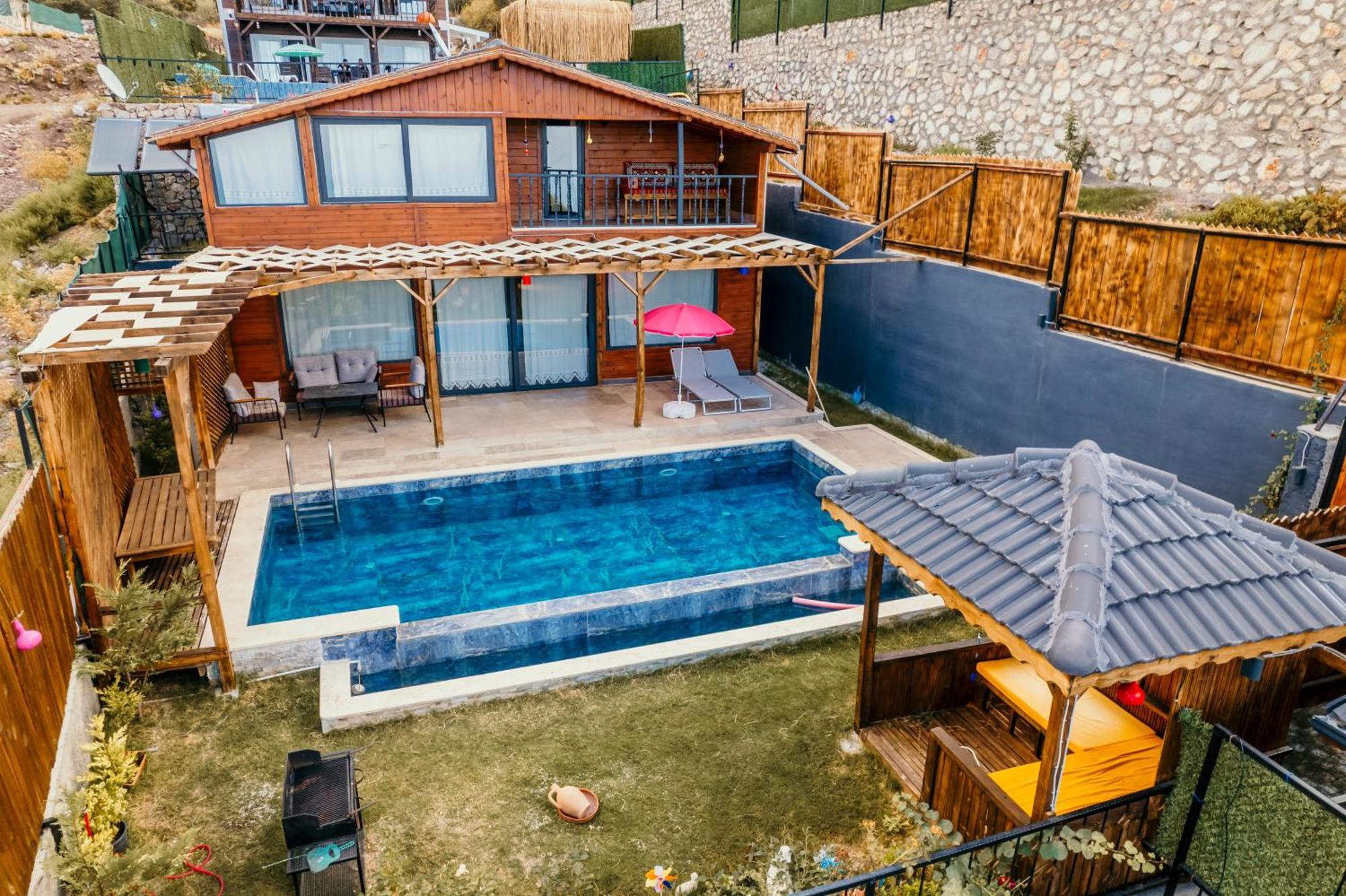 Villa Vazgecilmezim Deniz Manzarali ,Sessiz,Sakin Фетие Екстериор снимка